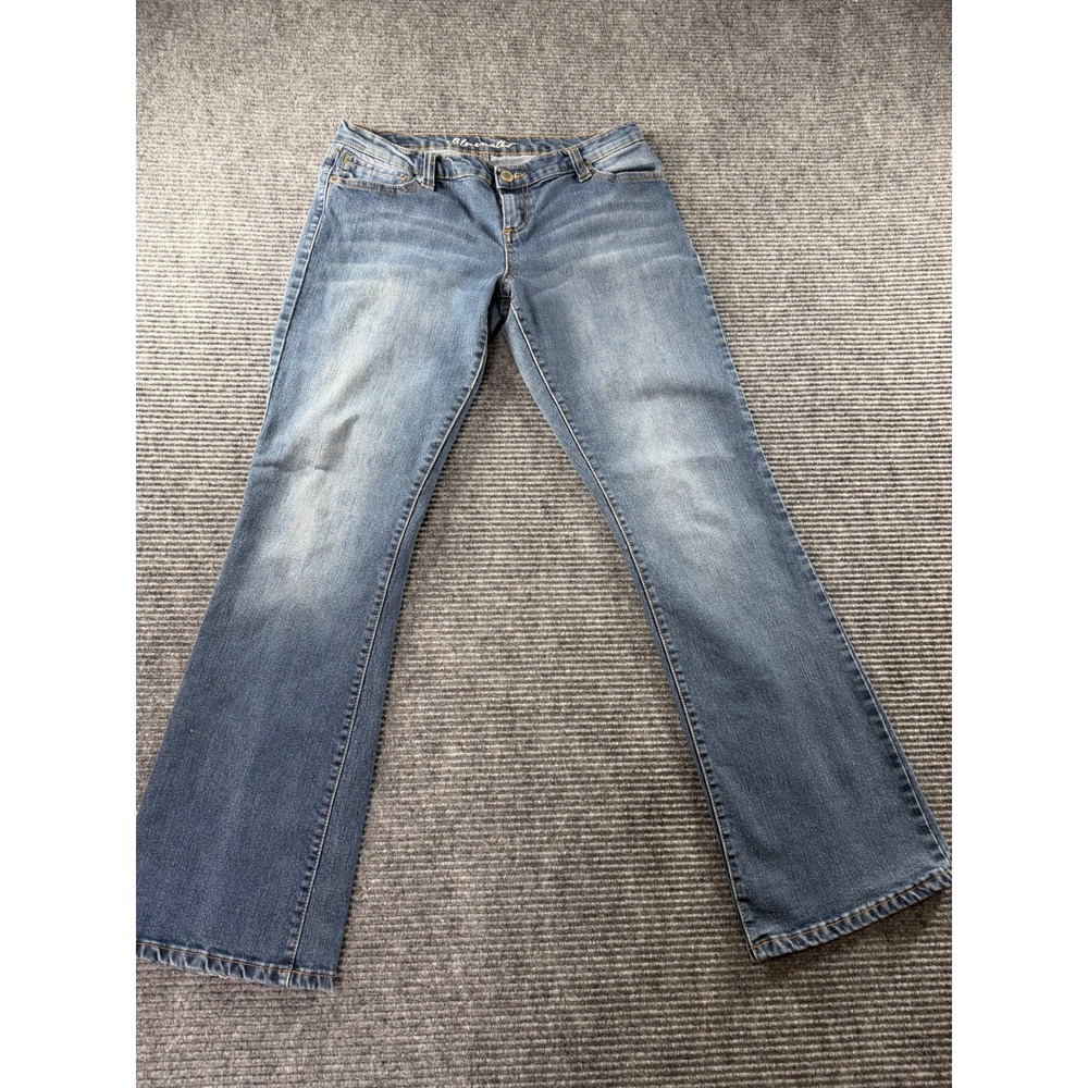 Bluenotes Jeans Womens 30 Medium Wash Flare Leg Denim Blue Casual 5-Pocket